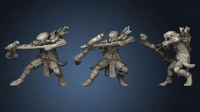 3D model Goblin archer 2 (STL)