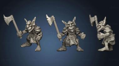 3D model Goblin Cutter with one sword (STL)