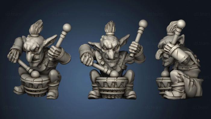 Статуэтки герои, монстры и демоны Goblin Drummer