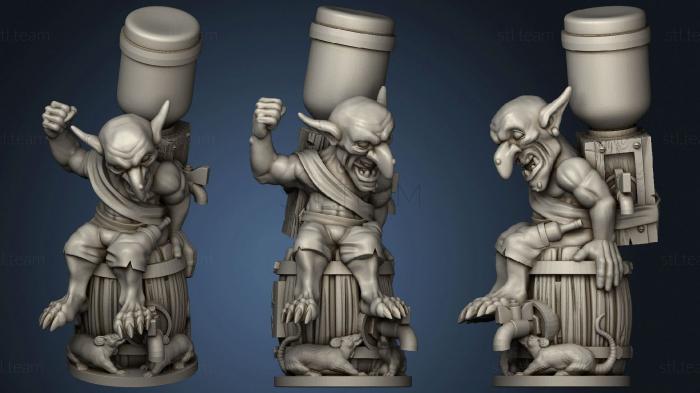 3D model Goblin Waterboy (STL)