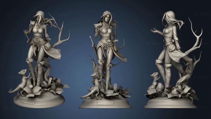 3D model godess of war v2 fixed (STL)