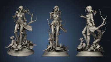 3D model godess of war v2 fixed (STL)