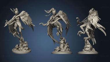 3D model Harpy In Attack (STL)