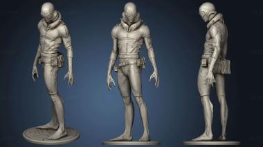 3D model hell boy sapien (STL)