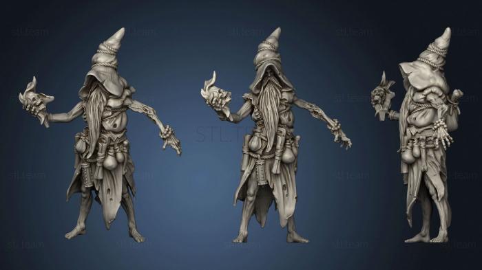 3D model hero mage base Explode2 (STL)