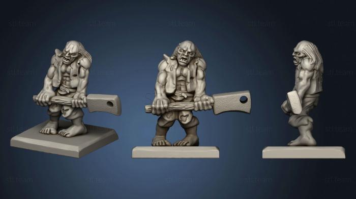 3D model Heroquest Zombie Resculpt (STL)