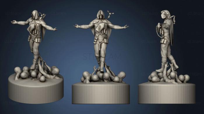 3D model higgs monaghan death stranding fan art (STL)