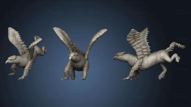 3D model Hippogriff Tabletop Roleplaying (STL)