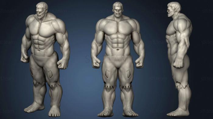 3D model Hulk Fan Art (STL)