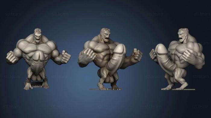 Статуэтки герои, монстры и демоны Hulk Raging Boner 2
