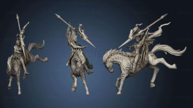 3D model Ilrayaah Wild Hunt Rider (STL)