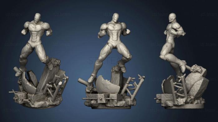 Статуэтки герои, монстры и демоны Ironman Sculpture Full