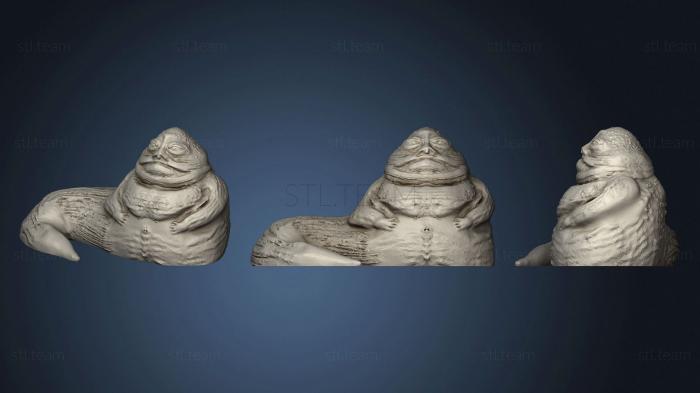 3D model Jabba The Hut (STL)