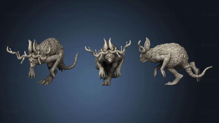 3D model Jackalope 1 (STL)