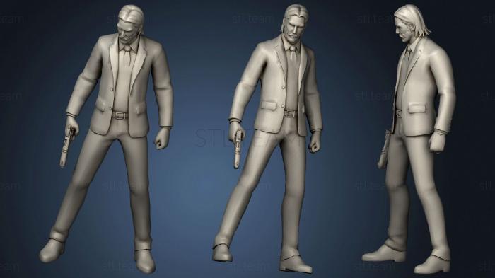 3D model John Wick Fortnite (STL)