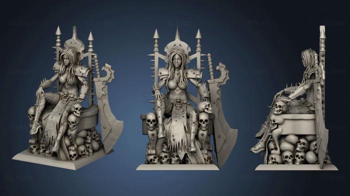 3D model Killer Woman Death God Sculpture (STL)