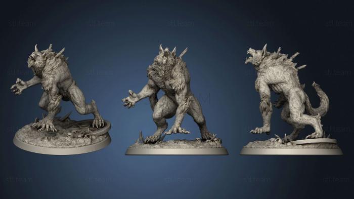 Статуэтки герои, монстры и демоны Werewolf