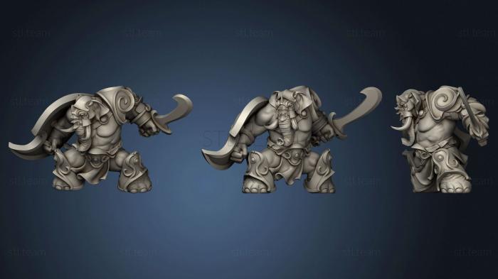 3D model Loxodon 02 (STL)