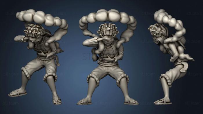 3D model Luffy Gear 5 (STL)