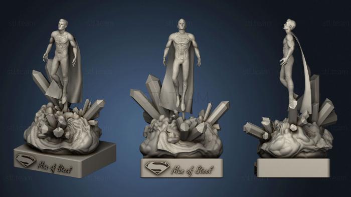 3D model Man of Steel (STL)