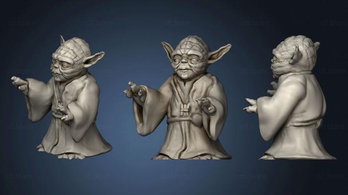 3D model Master Yoda (STL)