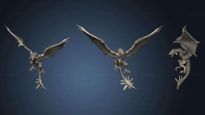 3D model monster hunter (STL)