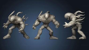 3D model Monster The confrontation (STL)