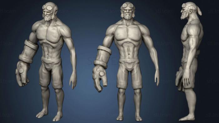 3D model Monster with crab hand (STL)