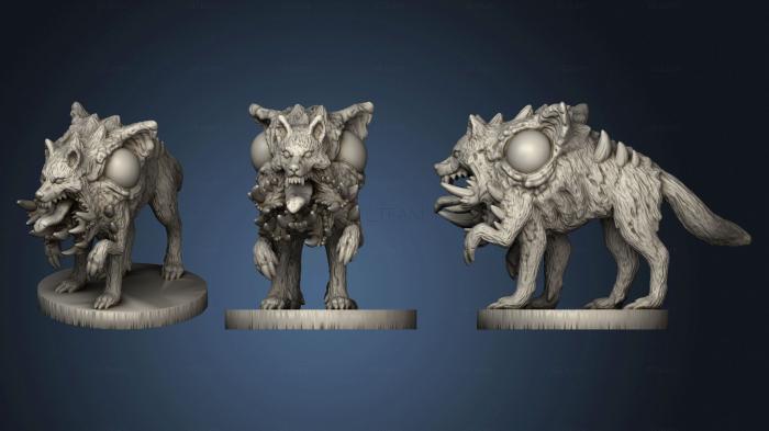 3D model Mutated Wolf (STL)