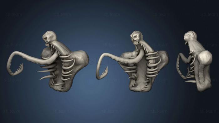 3D model Necromorph Alien from Dead Space (STL)