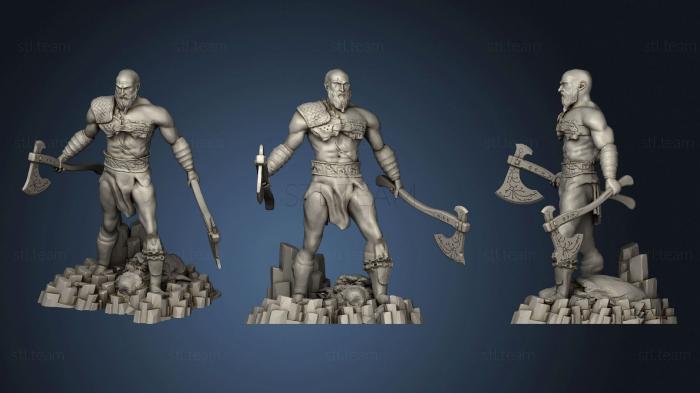Статуэтки герои, монстры и демоны New Kratos