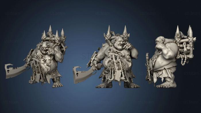 3D model Ogre Butcher (STL)