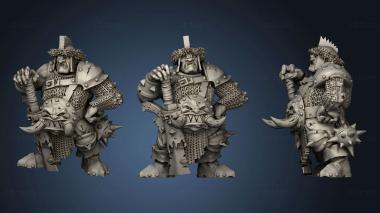 3D model Ogre Mercenary Captain (STL)