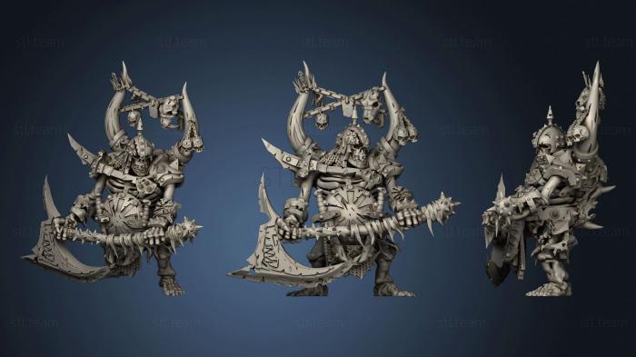 3D model Ogre Skeleton (STL)