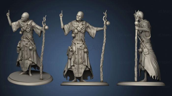 3D model Old Priest (STL)