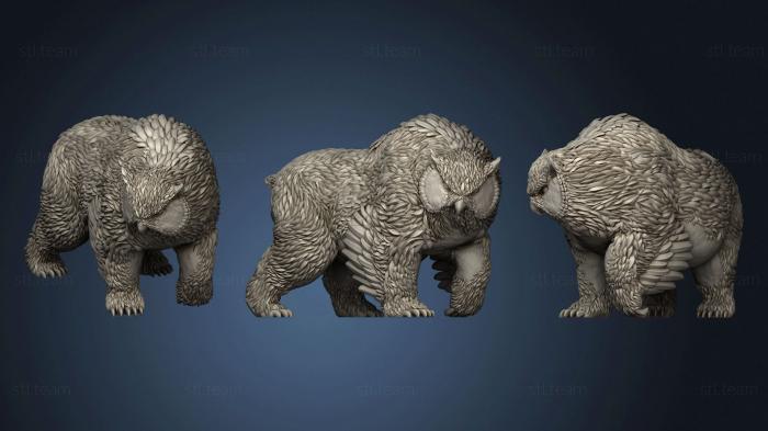 Owlbear Tabletop Miniature