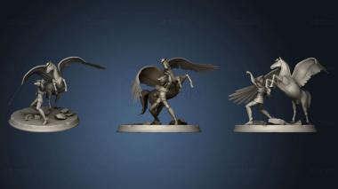 3D model Pegasus Diorama (STL)