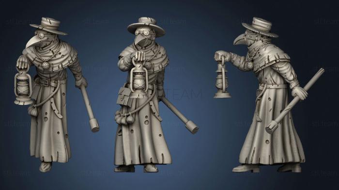 3D model Plague Doctor (STL)