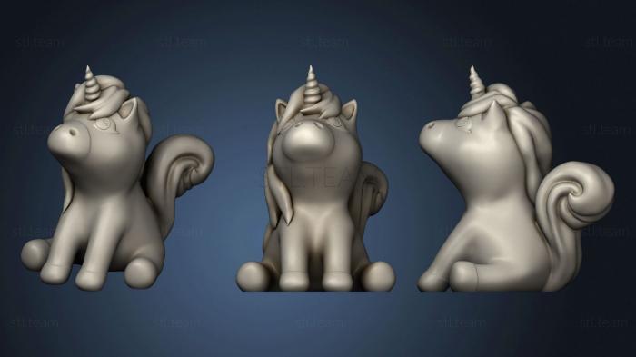 3D model Powderpuff Unicorn (STL)