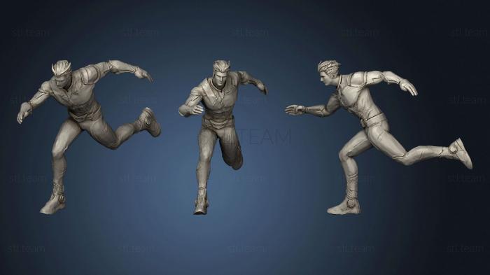 3D model Quicksilver X Men Marvel 35mm (STL)