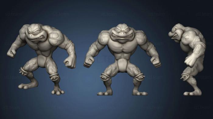 3D model Rash from Battle Toads (STL)