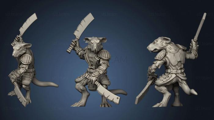 3D model Rat Butcher (Medium) (STL)