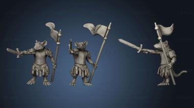 3D model Rat Leader (Medium) (STL)