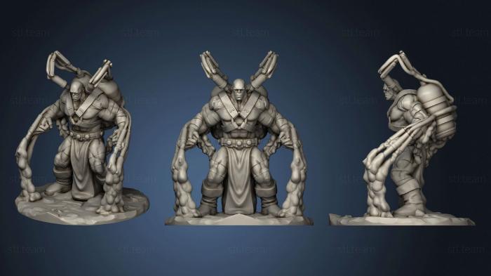 3D model RPG Alchemical Golem (STL)