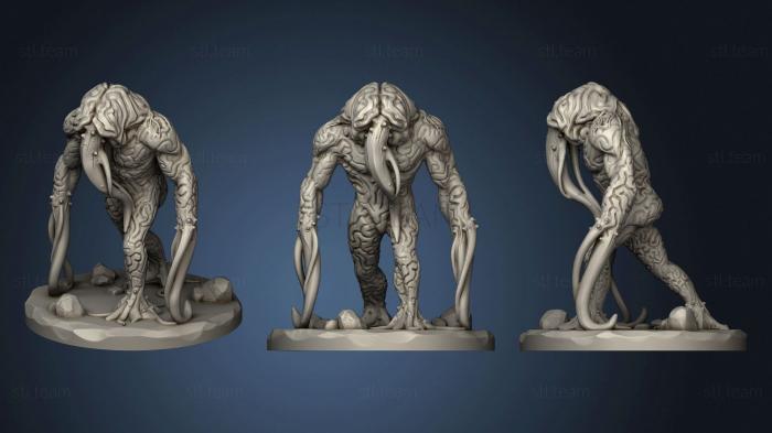 3D model RPG Brain Golem (STL)