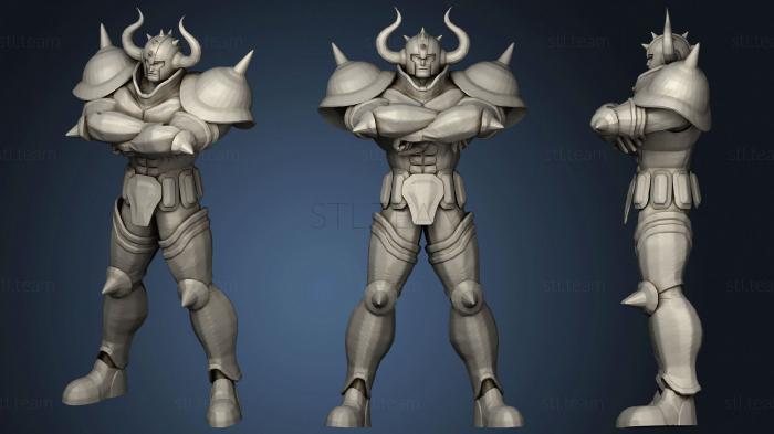 3D model Saint Seiya Aldebaran de Tauro (STL)