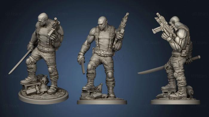 3D model Shadowrun Sledge Limited Edition Statue (STL)