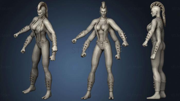 3D model Sheeva standing (STL)