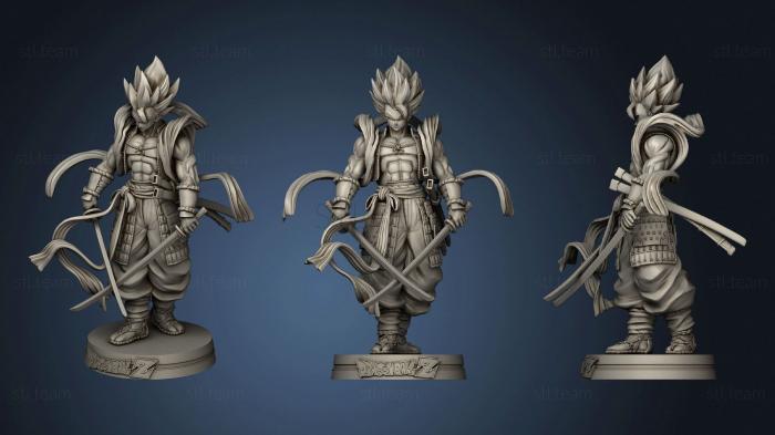 3D model Shogun Gogeta (STL)