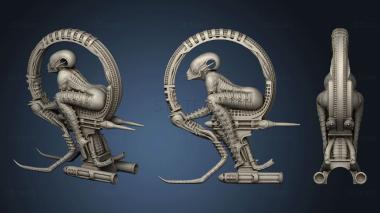 3D model space jockey (STL)